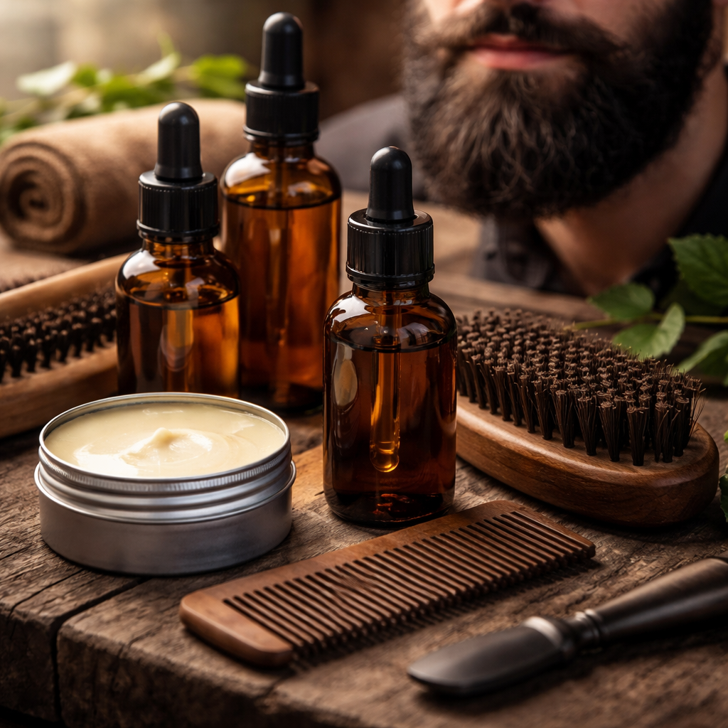 O Guia Definitivo Sobre o Uso de Óleos e Balm para Barba: Ciência, Prática e Estética