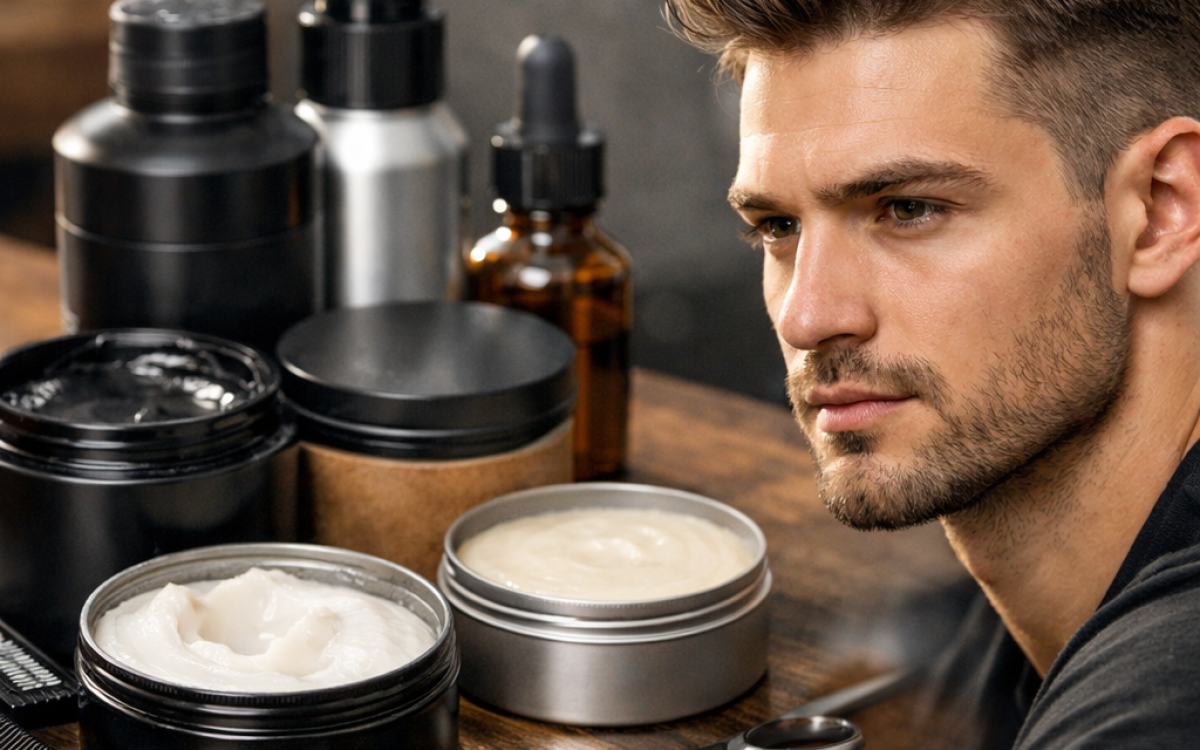 Pomadas Capilares Nacionais: Os Melhores Modeladores de Cabelo Masculino em 2026